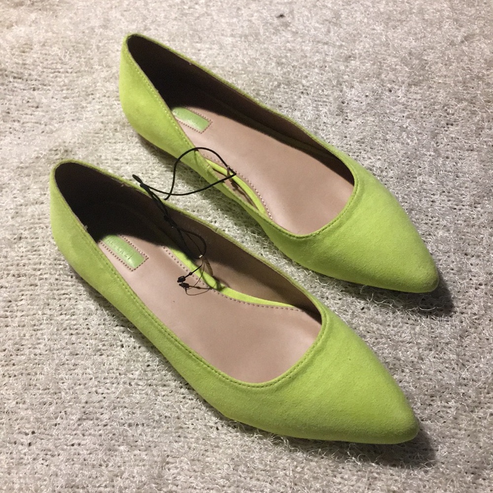 Lime Green Flats